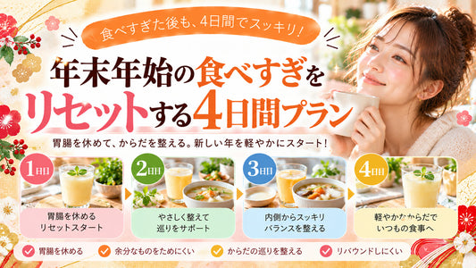 年末年始の食べすぎをリセットする4日間プランの基本と実践方法を紹介するガイド