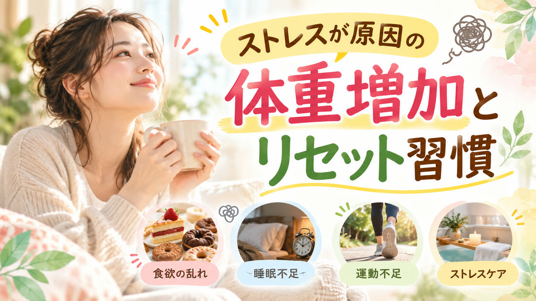 ストレスが原因の体重増加とリセット習慣の基本と実践方法を紹介するガイド